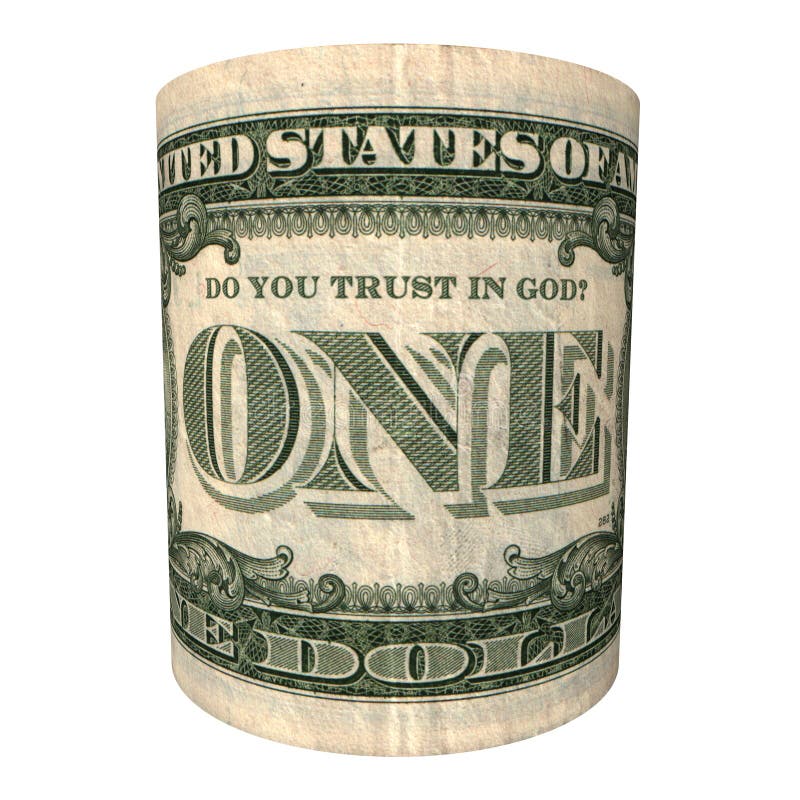 Do You trust in God - one U.S. dollar banknote