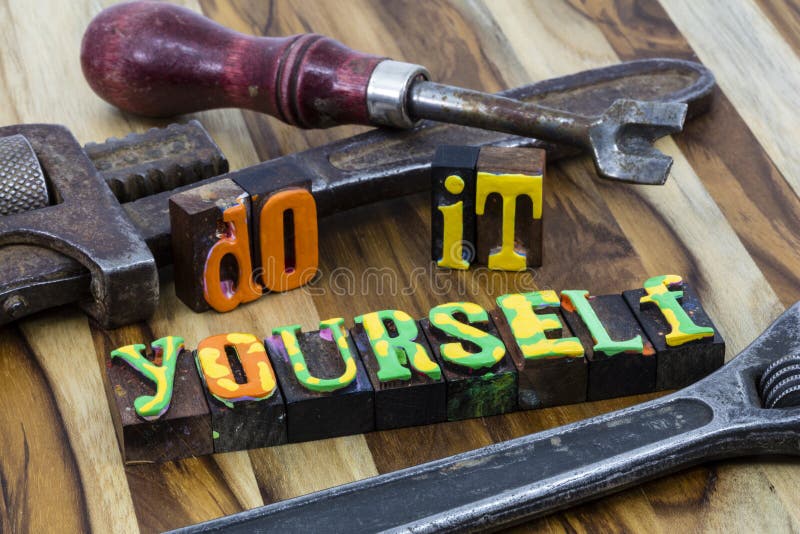 Do it yourself attitude hand tools project fathers day craft
