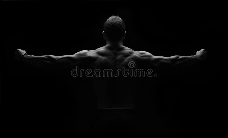 Dobramento forte do homem da aptidão imagem de stock royalty free Dobramento forte do homem da aptidão imagem de stock royalty free