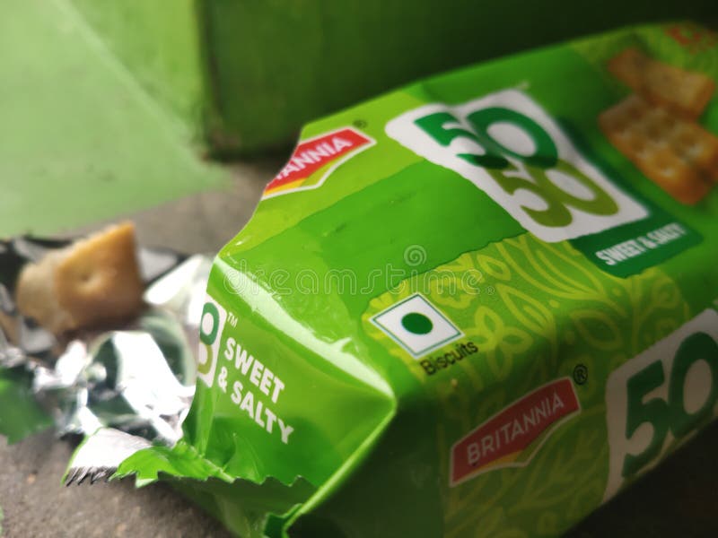 Doce e salgado 50-50 dias bons fotos de stock