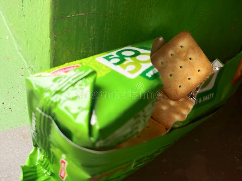 Doce e salgado 50-50 dias bons imagem de stock royalty free