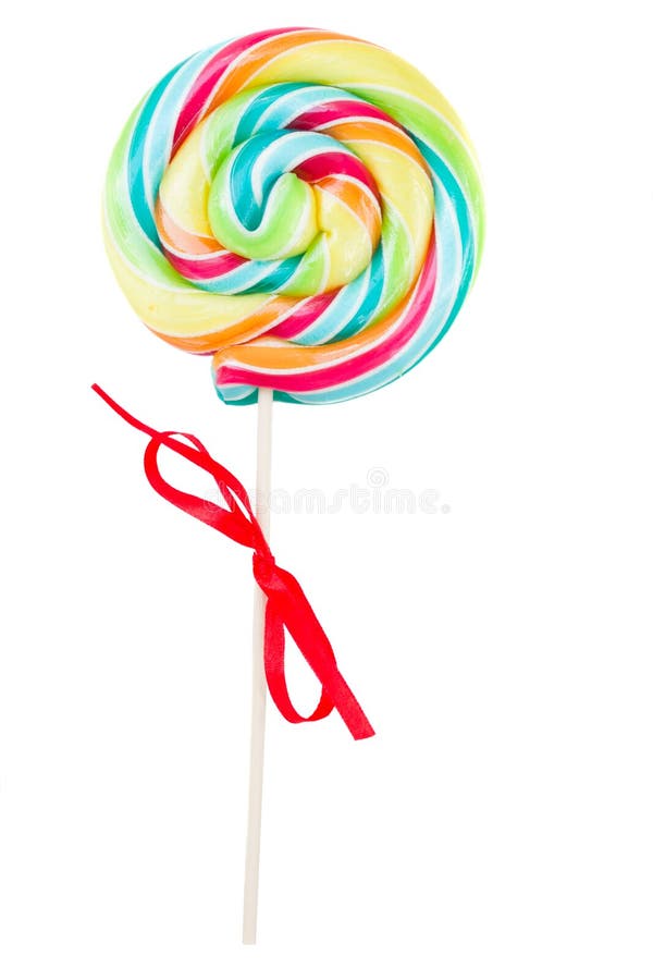 Doces espirais do PNF do lolly foto de stock Doces espirais do PNF do lolly foto de stock