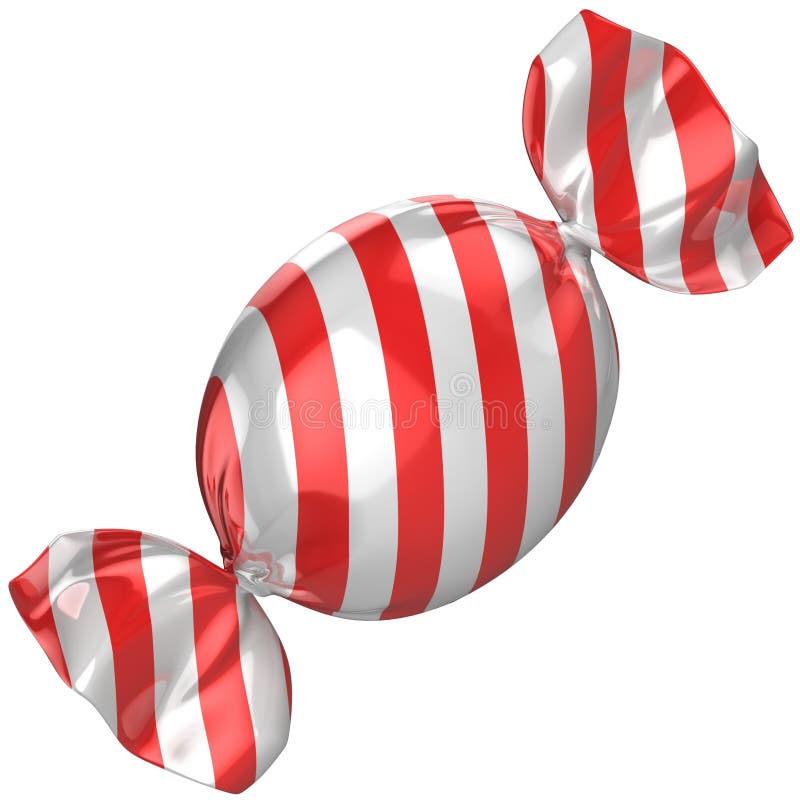 Bombom envolvido ilustração do vetor. Ilustração de imagem - 43914071