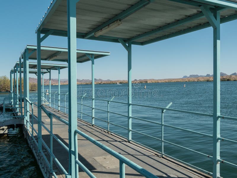 Dock at Lake Havasu, Arizona