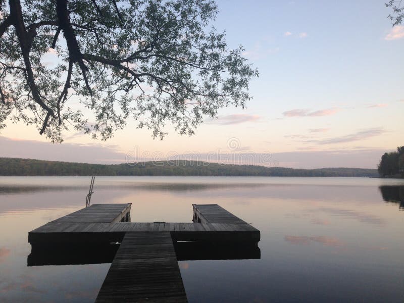From the dock at sunrise stock photo. Image of pennsylvania 97567430