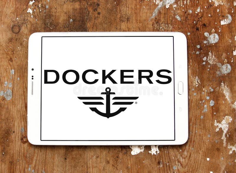 Aan het water Impressionisme Plicht Dockers Clothing Brand Logo Editorial Stock Photo - Image of icon, clothes:  118032793