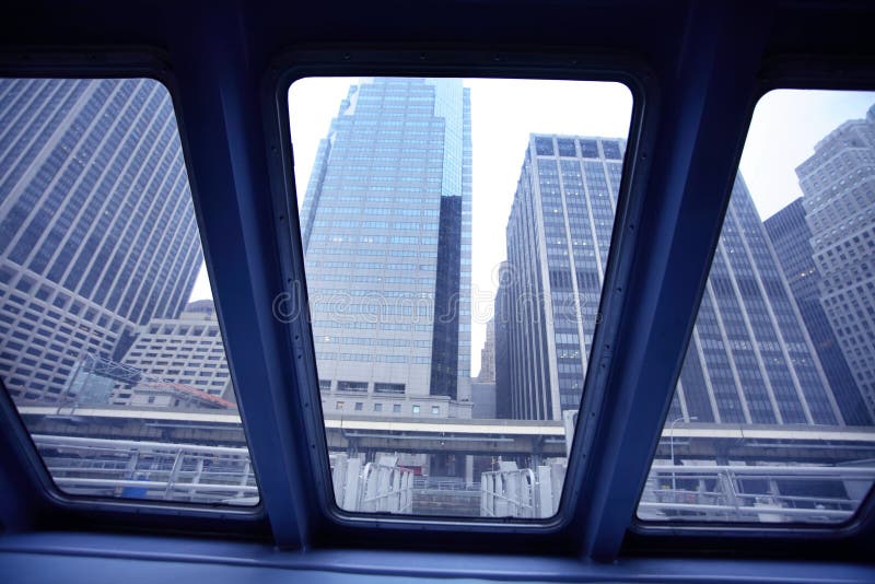 Docking in lower manhattan