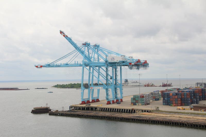 Dockyard Crane
