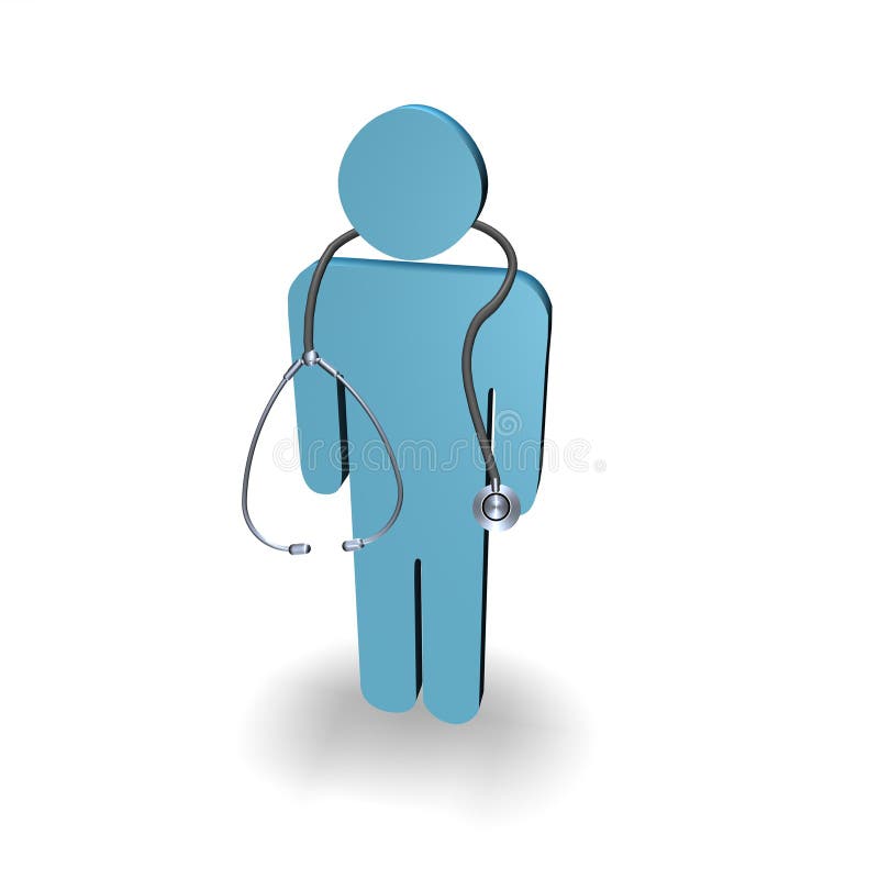 Doctor royalty free illustration