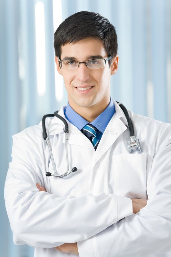 Caring Doctor Assisting Patient Stock Image - Image of healthcare ...