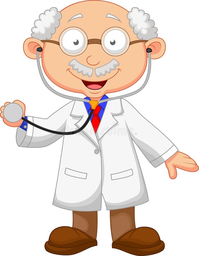 Doctor Cartoon With Stethoscope Stock Vector Illustration of healthy