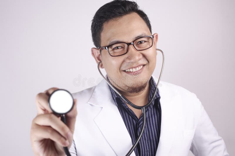 Doctor Hold A Stethoscope stock photos Doctor Hold A Stethoscope stock photos