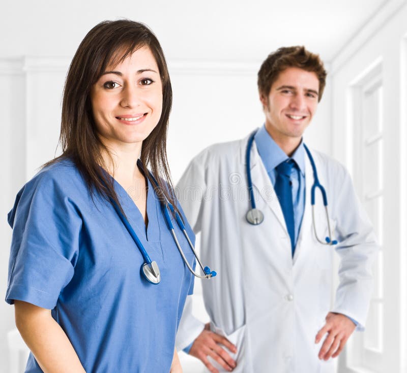 Doctor and Nurse stock photo Image of beautiful background 16917358 Doctor and Nurse stock photo Image of beautiful background 16917358