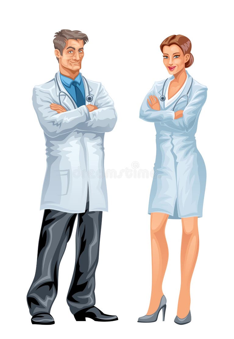 Doctor Nurse Drawing Stock Illustrations 6 669 Doctor Nurse Drawing