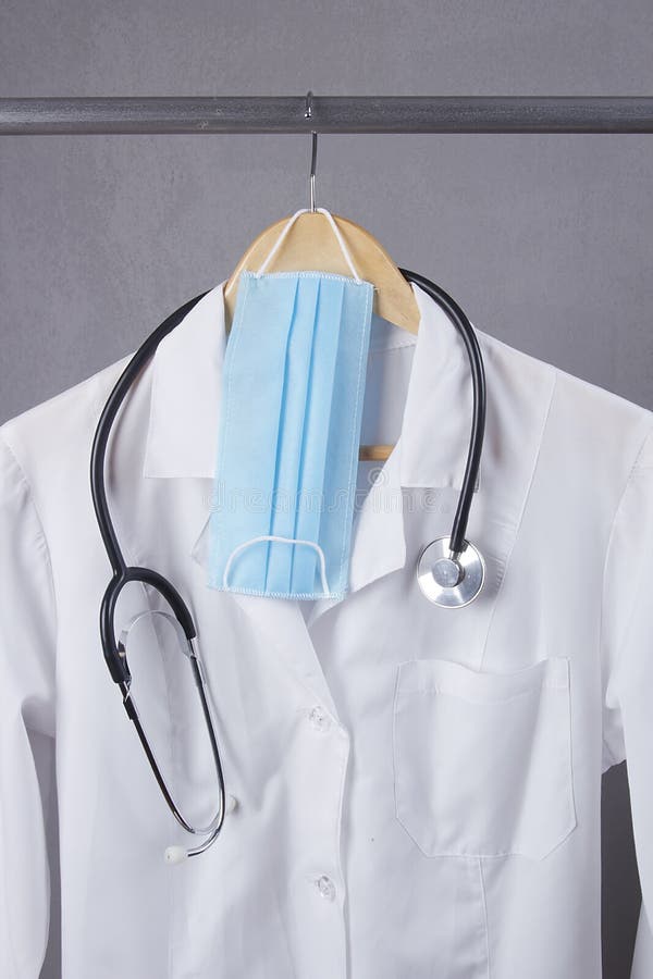 Doctor’s white coat stock image. Image of care, doctor 184414065