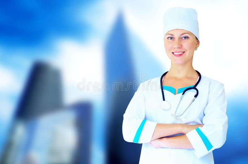 Doctor With Stethoscope Picture. Image 16373403