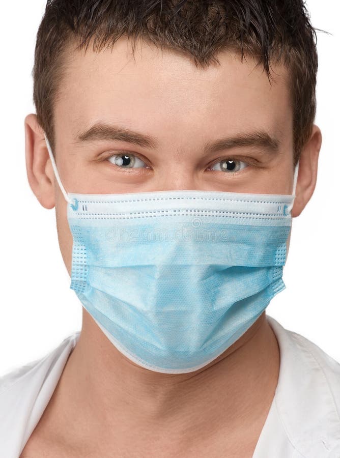 Doctor with surgical mask stock photo. Image of macro 17495470
