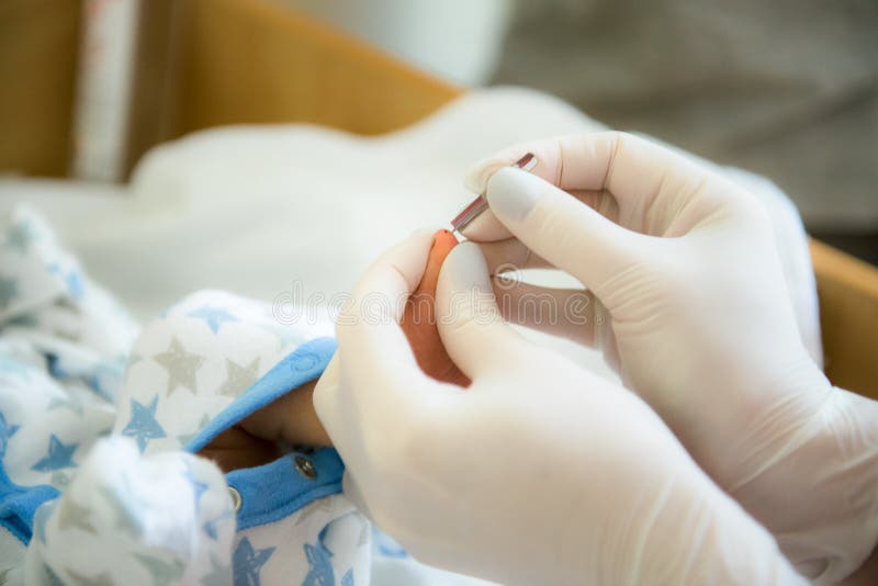 Doctor Takes A Blood Test In Newborns Stock Image Image Of Paper doctor-takes-a-blood-test-in-newborns-stock-image-image-of-paper