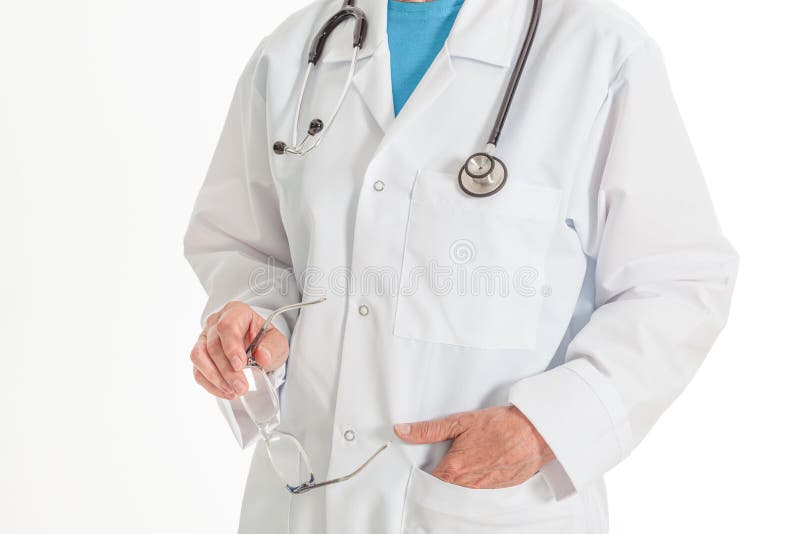 Doctor in white coat stock image. Image of physician 59099449