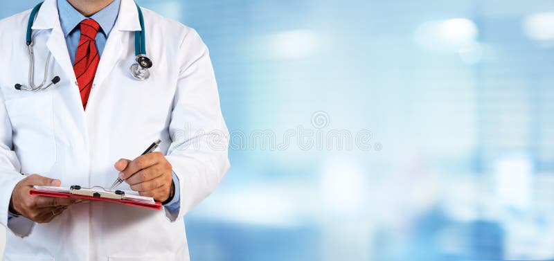 Doctor Writing Prescription royalty free stock photos