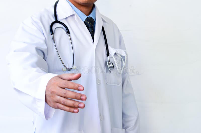 Doctors Lab White Coat Stethoscope Close Up Stock Photos Download 162