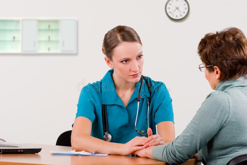 At the doctors office stock photo. Image of consultant 16987608