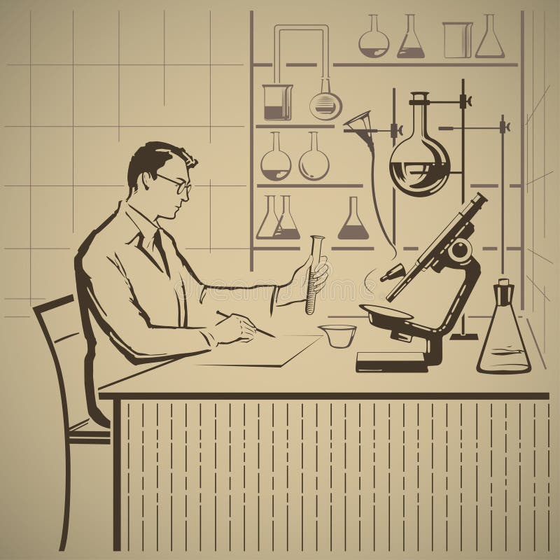 Chemist Writing Stock Illustrations 292 Chemist Writing Stock Illustrations Vectors Clipart Dreamstime