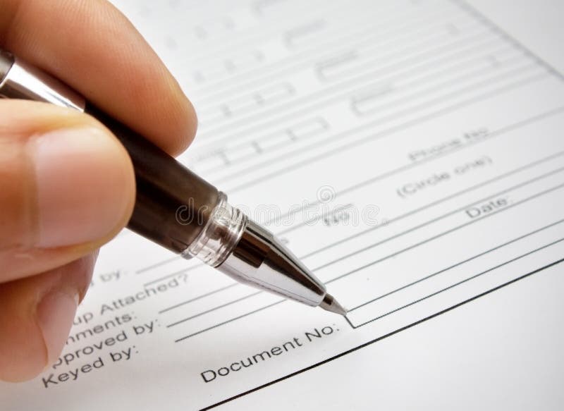 Document stock photography