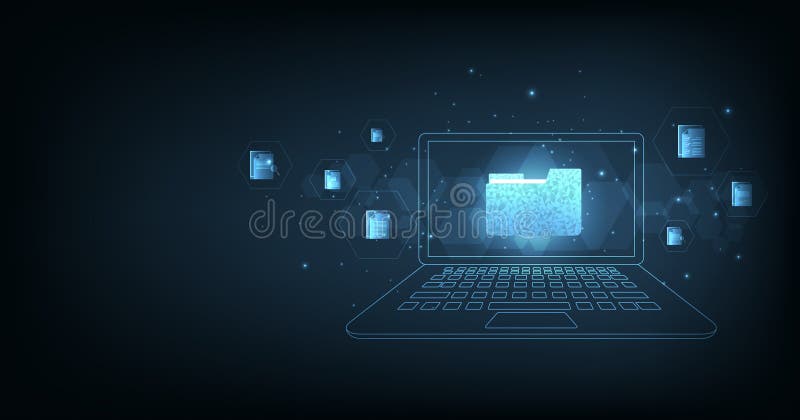 Document Management And Digital Document Paperless Operation Concept Document Management And Digital Document Paperless Operation Concept