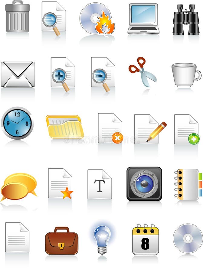 Document and office icons