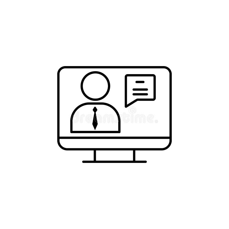 Document, worker, laptop icon. Element of teamwork for mobile concept and web apps illustration. Thin line icon for website design stock illustration