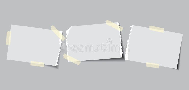 Documento con nastro adesivo appiccicoso illustrazione vettoriale Documento con nastro adesivo appiccicoso illustrazione vettoriale