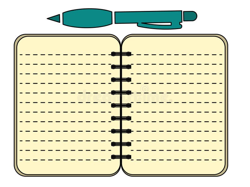 Documento del contrato con el ejemplo del icono del vector de Pen Business libre illustration Documento del contrato con el ejemplo del icono del vector de Pen Business libre illustration