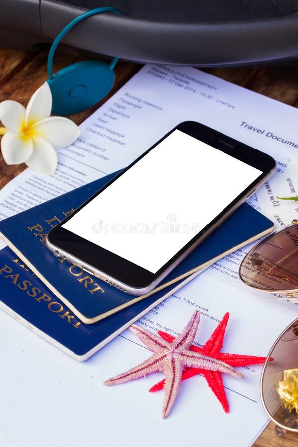 Documents de voyage image stock Documents de voyage image stock