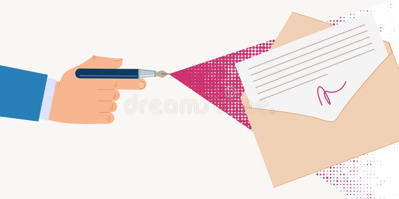 Documents informationnels de signature digitale d'affiche illustration libre de droits Documents informationnels de signature digitale d'affiche illustration libre de droits
