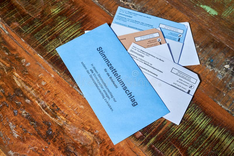 Documents for the Postal Vote of the Berlin House of Representatives
