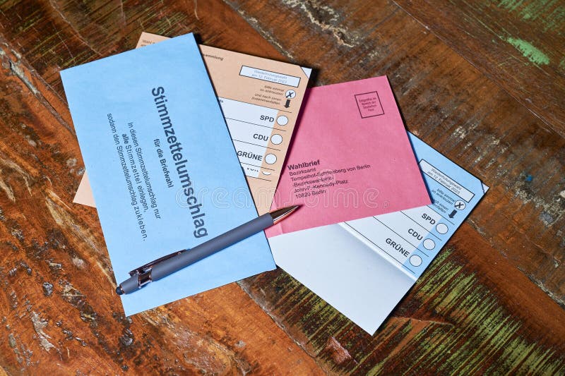 Documents for the Postal Vote of the Berlin House of Representatives