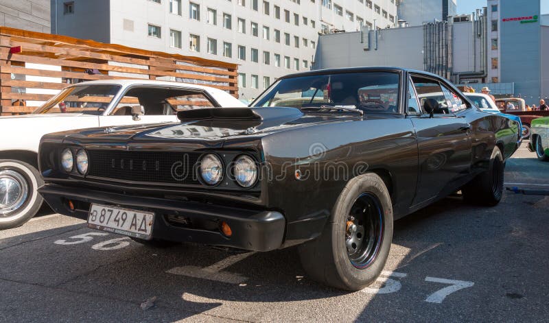 1968 Dodge Charger Auf Der Jährlichen Kenosha Car Show