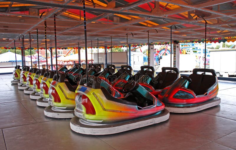 Dodgem Car. stock image. Image of outdoors, drive, seats - 22227615