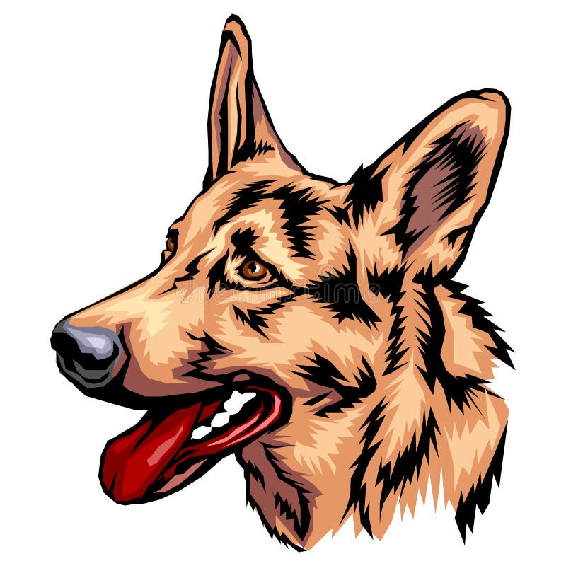 Dog royalty free illustration