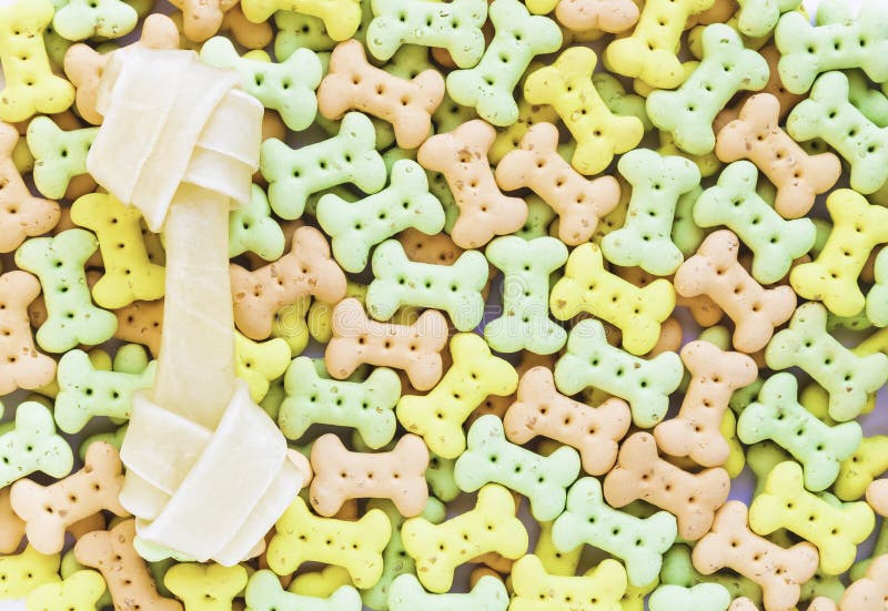 Dog Bone and Lowfat Mini Biscuit with Vegetable,Dry Food for Pet Stock