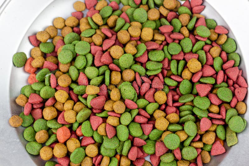 Dog Food Background. Close Up of Dog Food Stock Image Image of