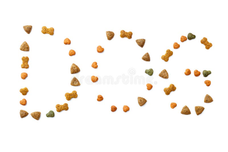 Petfood heart stock image. Image of health, brown, hunger 1077321