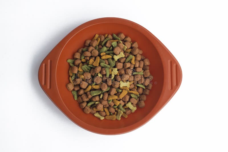 Dog Food Red Cup Isolate Stock Photos Free & RoyaltyFree Stock