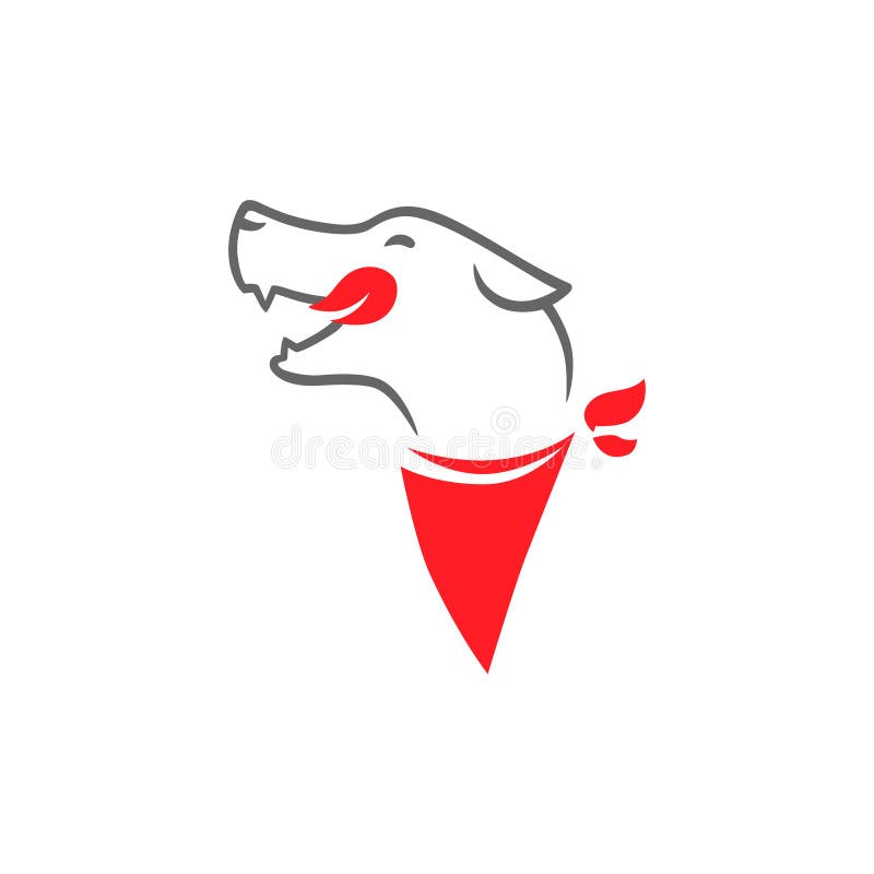 Dog Bandanna Vector Stock Illustrations 56 Dog Bandanna Vector Stock