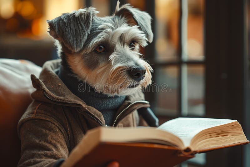 A Dog Sitting on a Couch