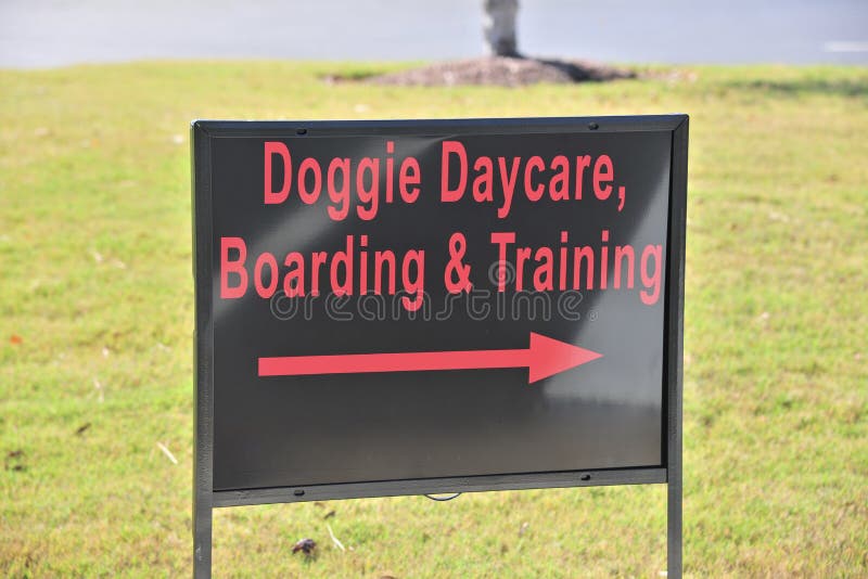 Doggie Daycare Sign stock images Doggie Daycare Sign stock images