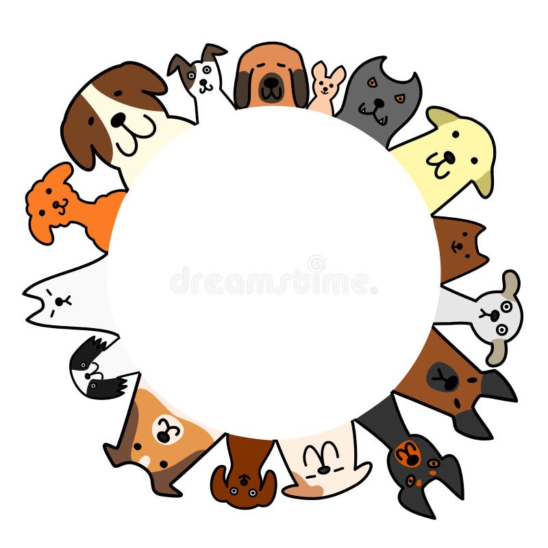 Color vector, Vector illustration, Round design