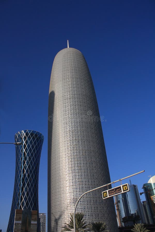 Doha Office Tower, by Jean Nouvel,in Doha, Qatar