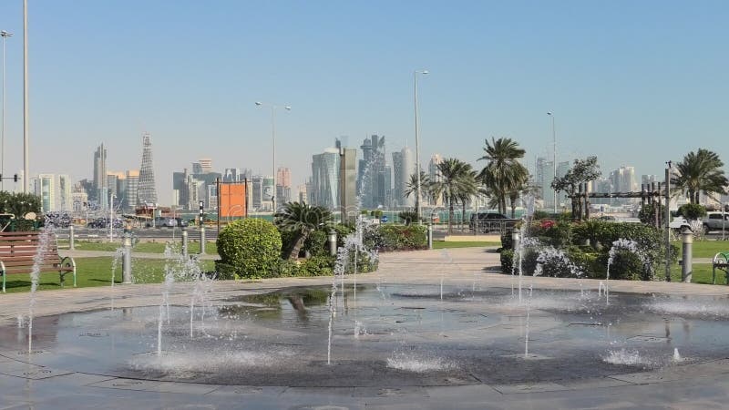 Doha vattenspringbrunn